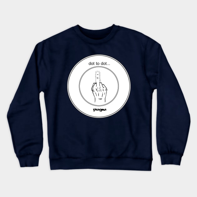 Dot to dot Crewneck Sweatshirt by Pragma